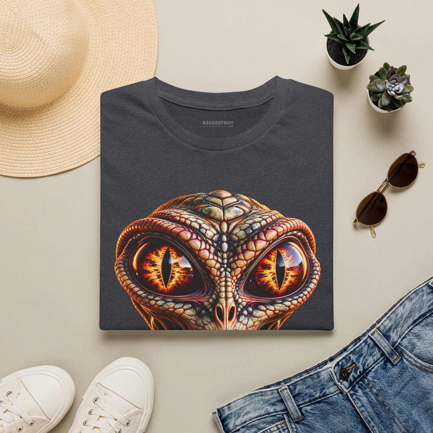 Alien Gaze - Softstyle T-Shirt