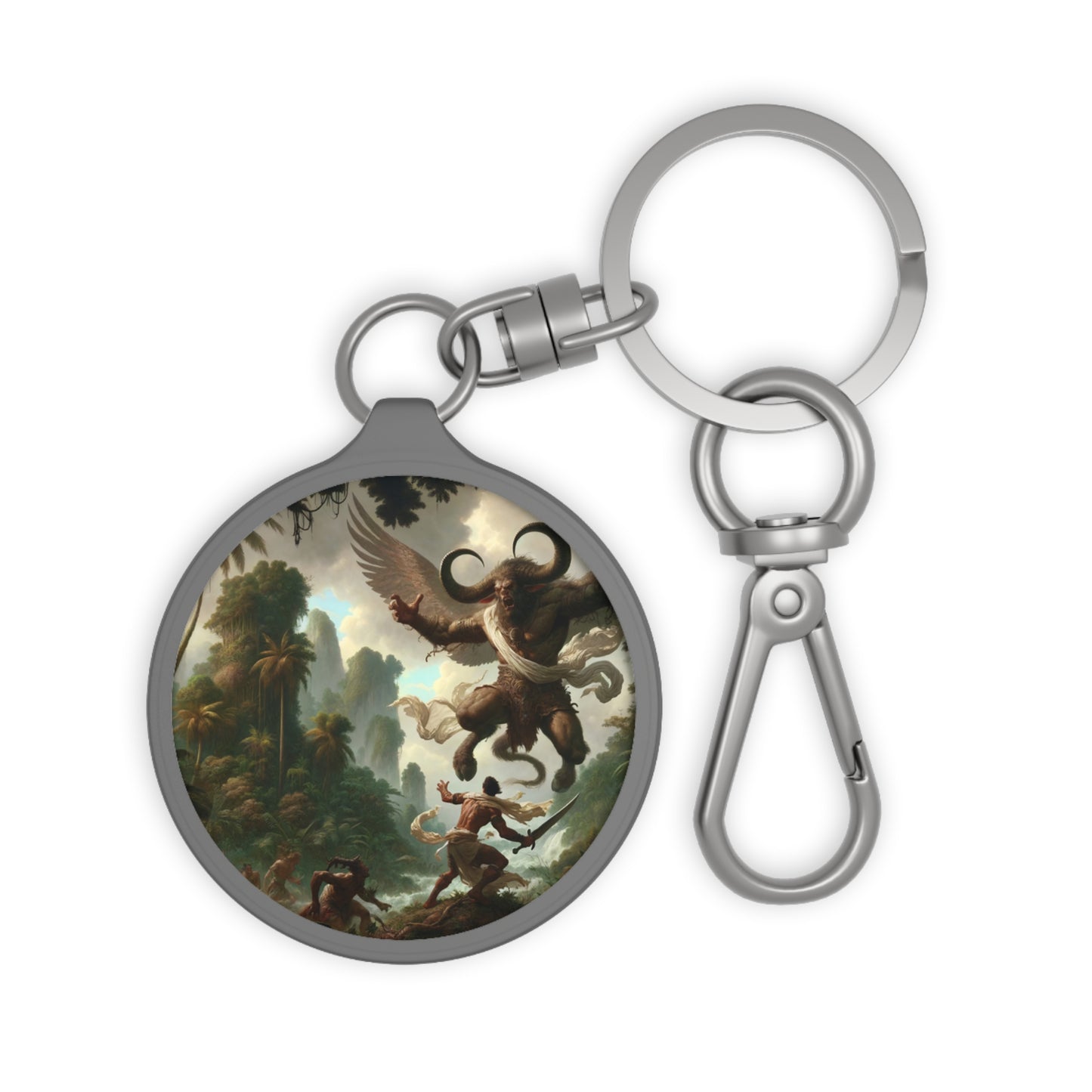 Round Keychain