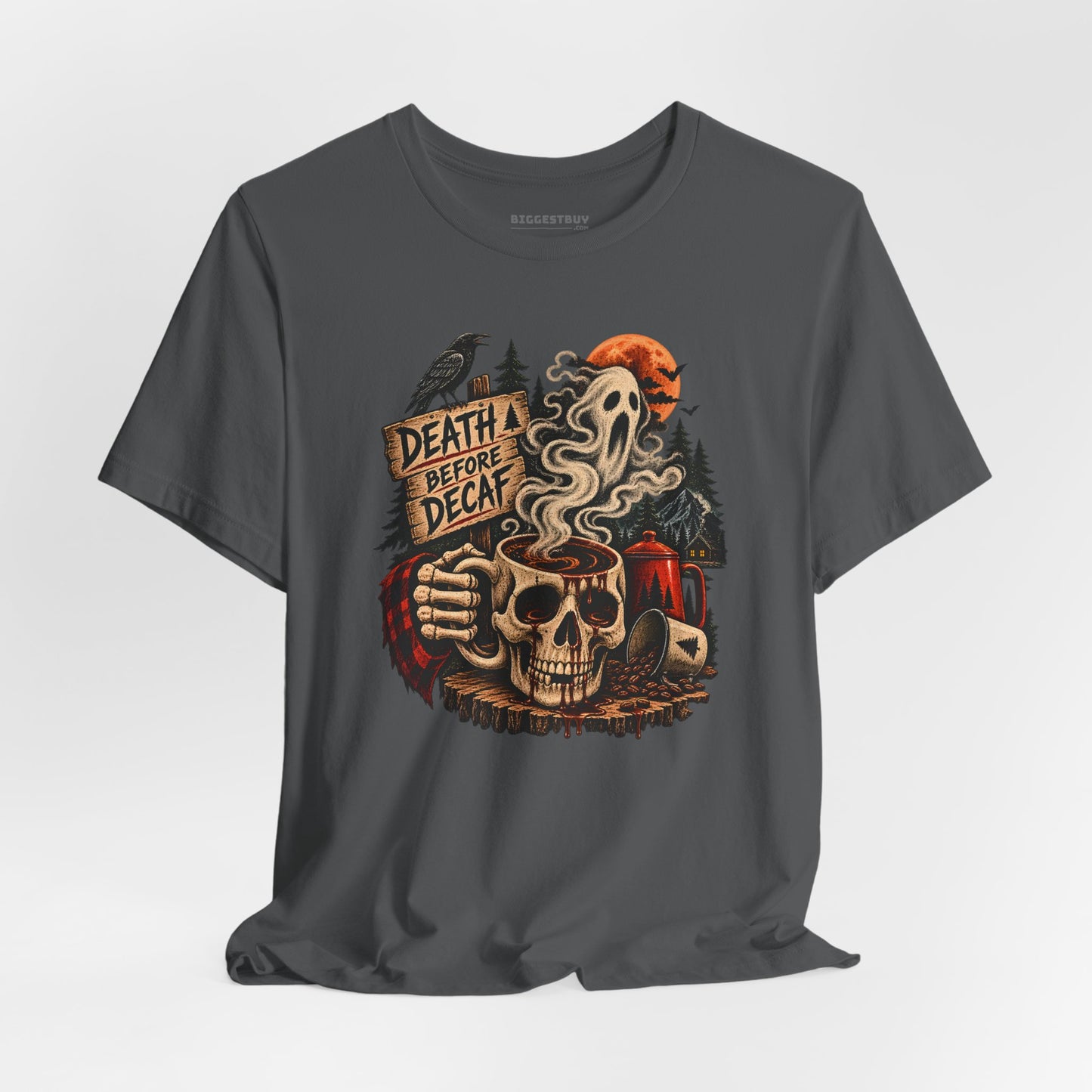 Death Decaf - Classic Jersey Tee