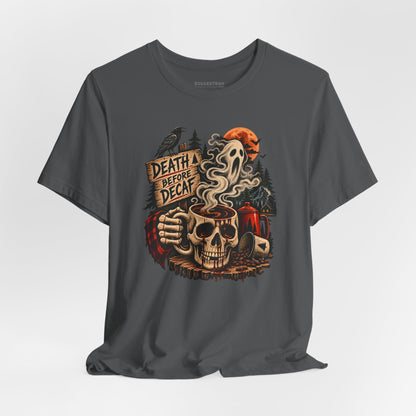 Death Decaf - Classic Jersey Tee