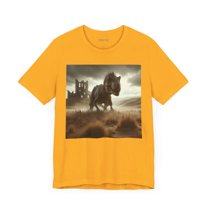 T-Shirt | Unisex | Jersey Tee | Short Sleeve | Prehistoric Fantasy | T-Rex Hunt