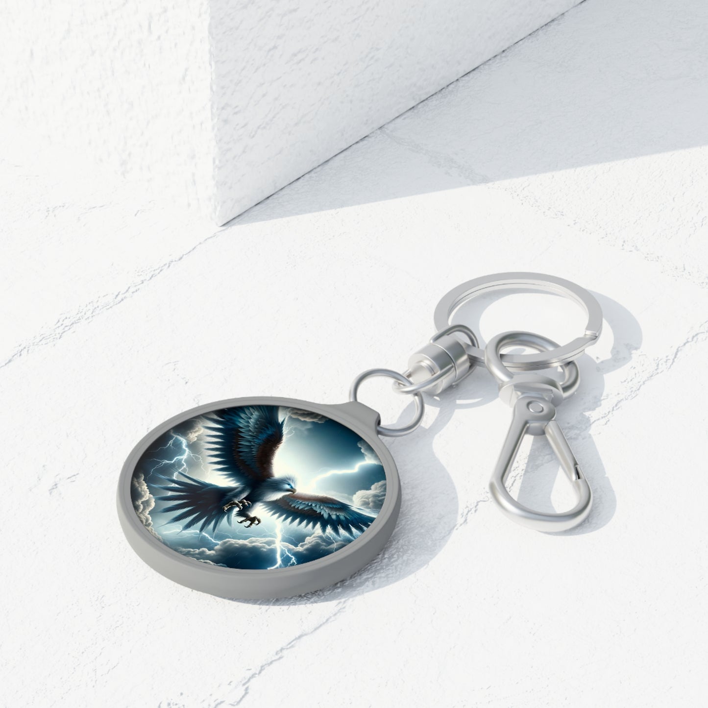 Round Keychain