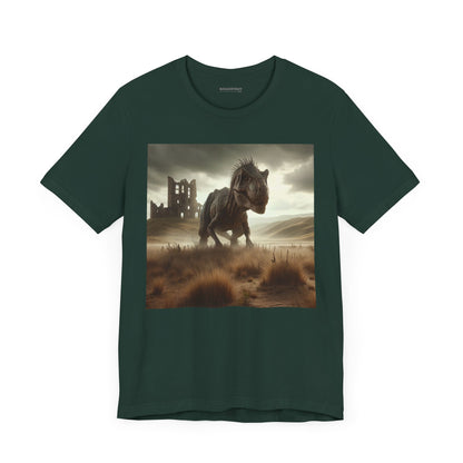 T-Shirt | Unisex | Jersey Tee | Short Sleeve | Prehistoric Fantasy | T-Rex Hunt