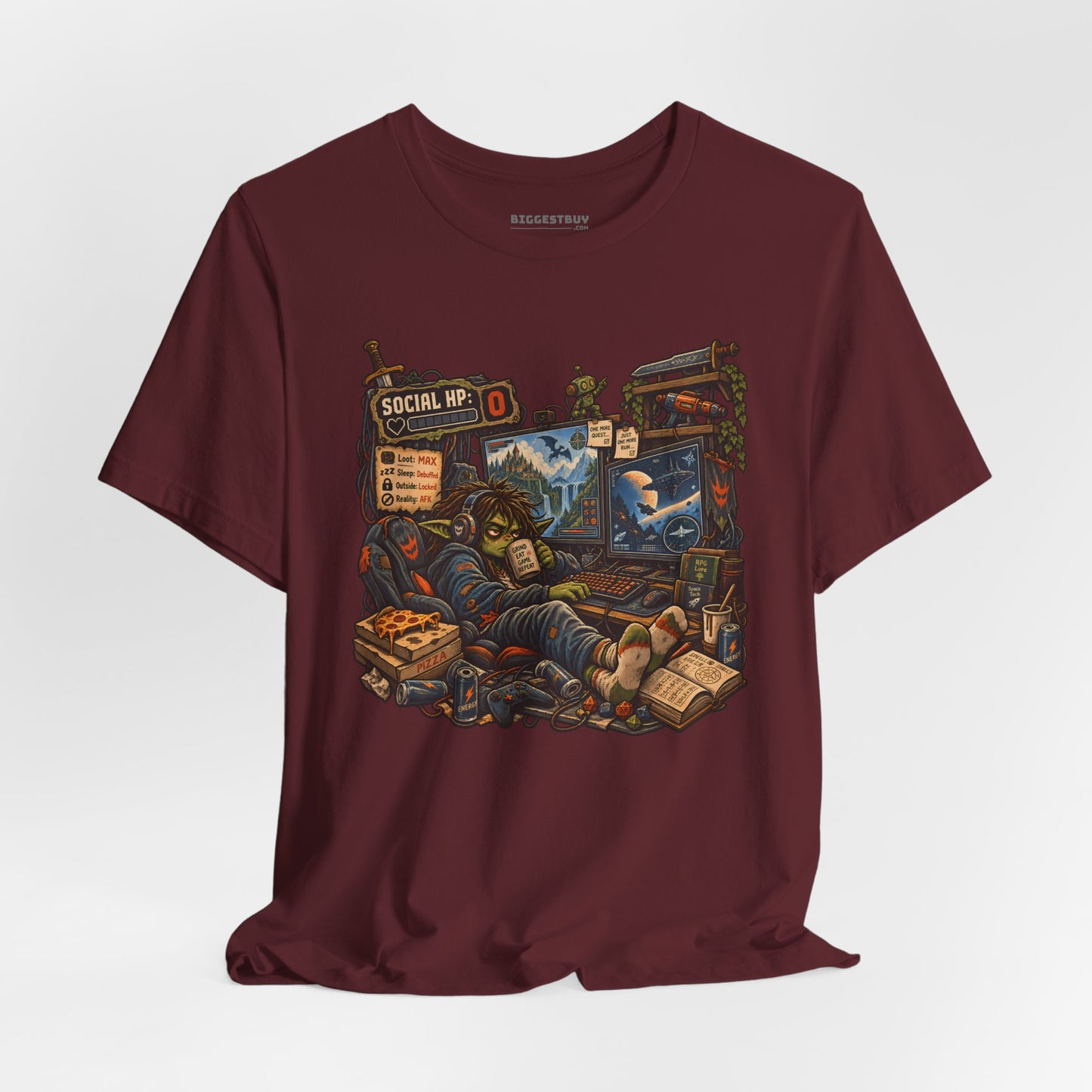 Social Zero - Classic Jersey Tee