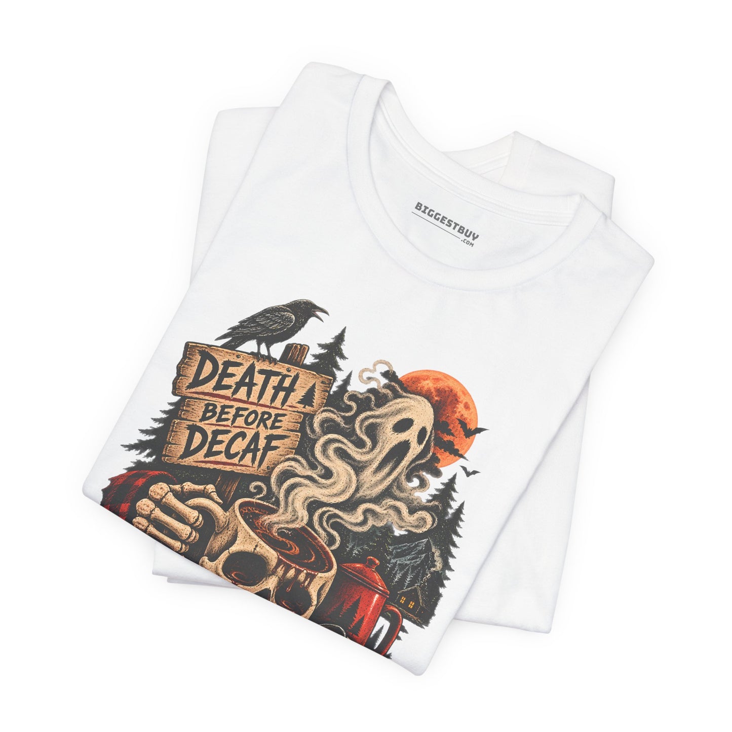 Death Decaf - Classic Jersey Tee
