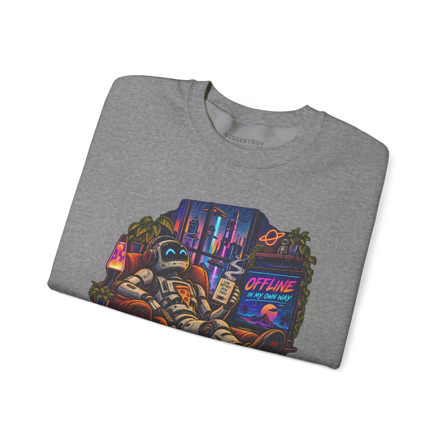 Offline Orbit - Crewneck Sweatshirt