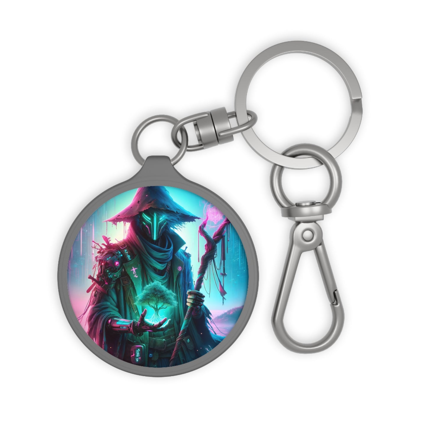 Round Keychain