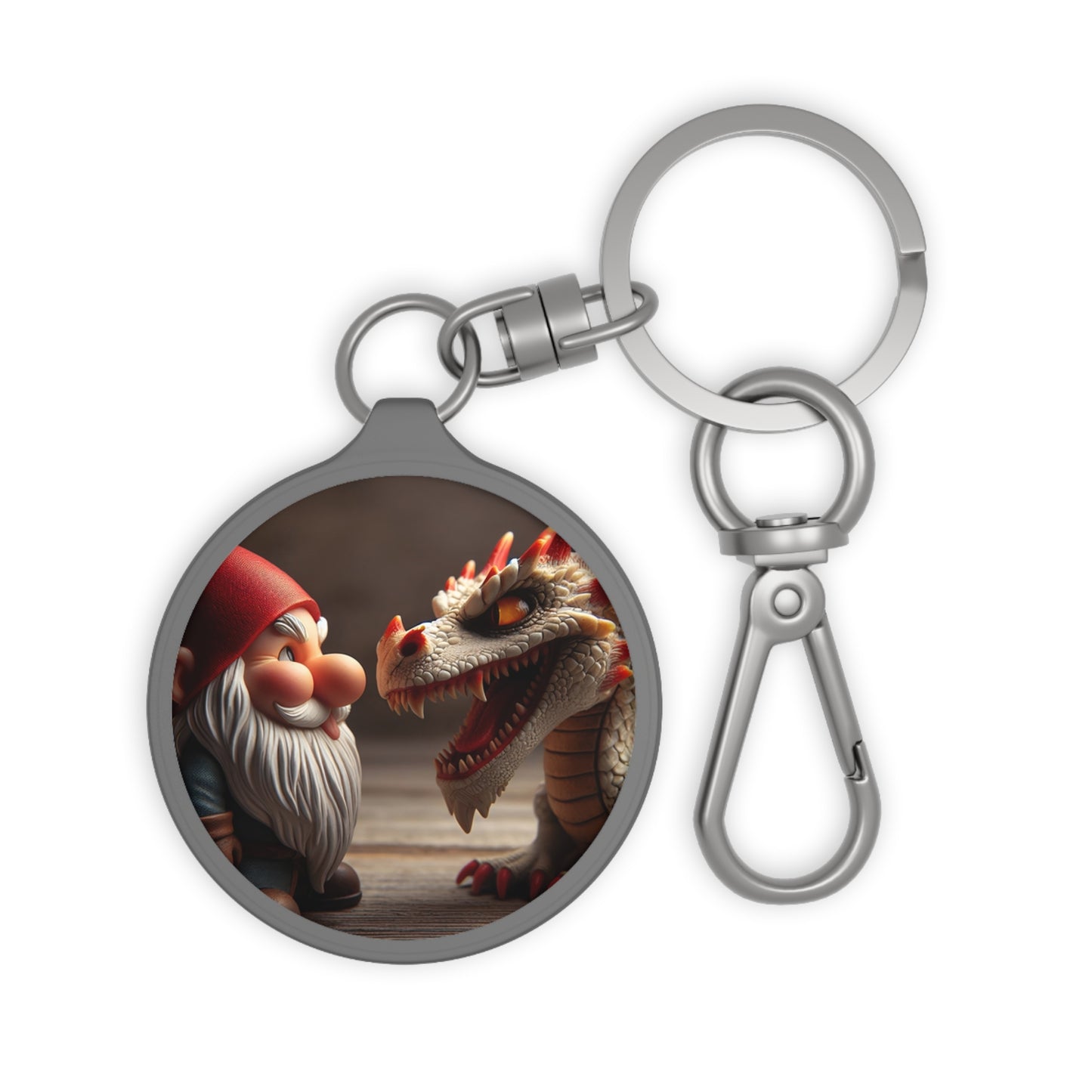 Round Keychain