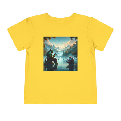 T-shirt | Peuter T-shirt | Korte mouw | Heldensage | Interraciale Vriendschap