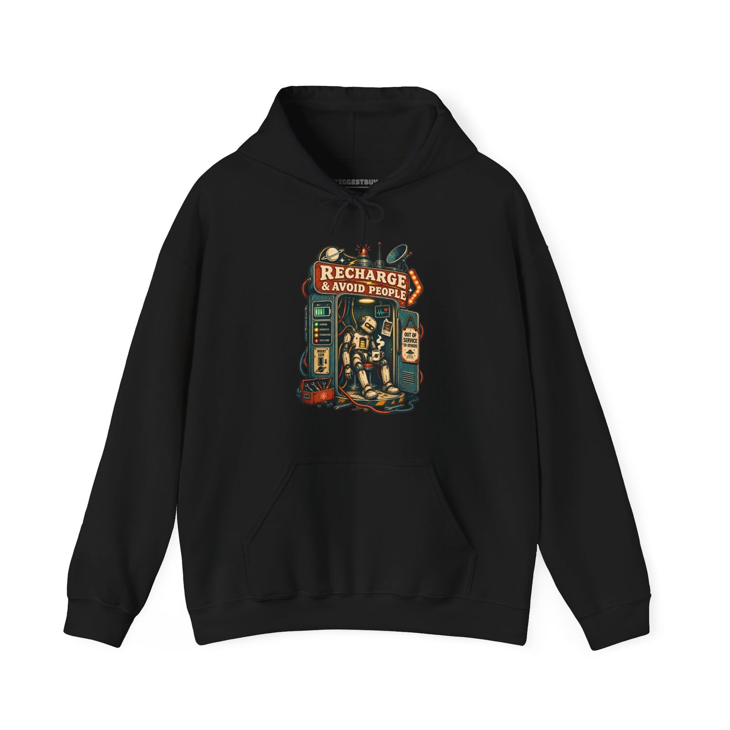 Social Recharge - Pullover Hoodie