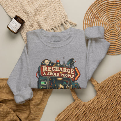 Social Recharge - Crewneck Sweatshirt