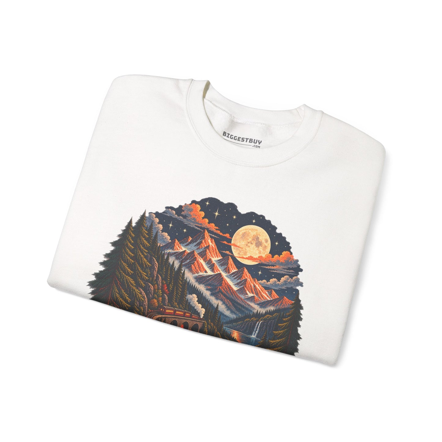 Midnight Rails - Crewneck Sweatshirt