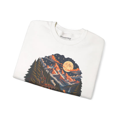 Midnight Rails - Crewneck Sweatshirt