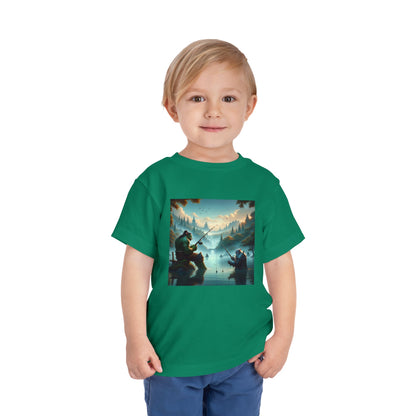 T-shirt | Peuter T-shirt | Korte mouw | Heldensage | Interraciale Vriendschap