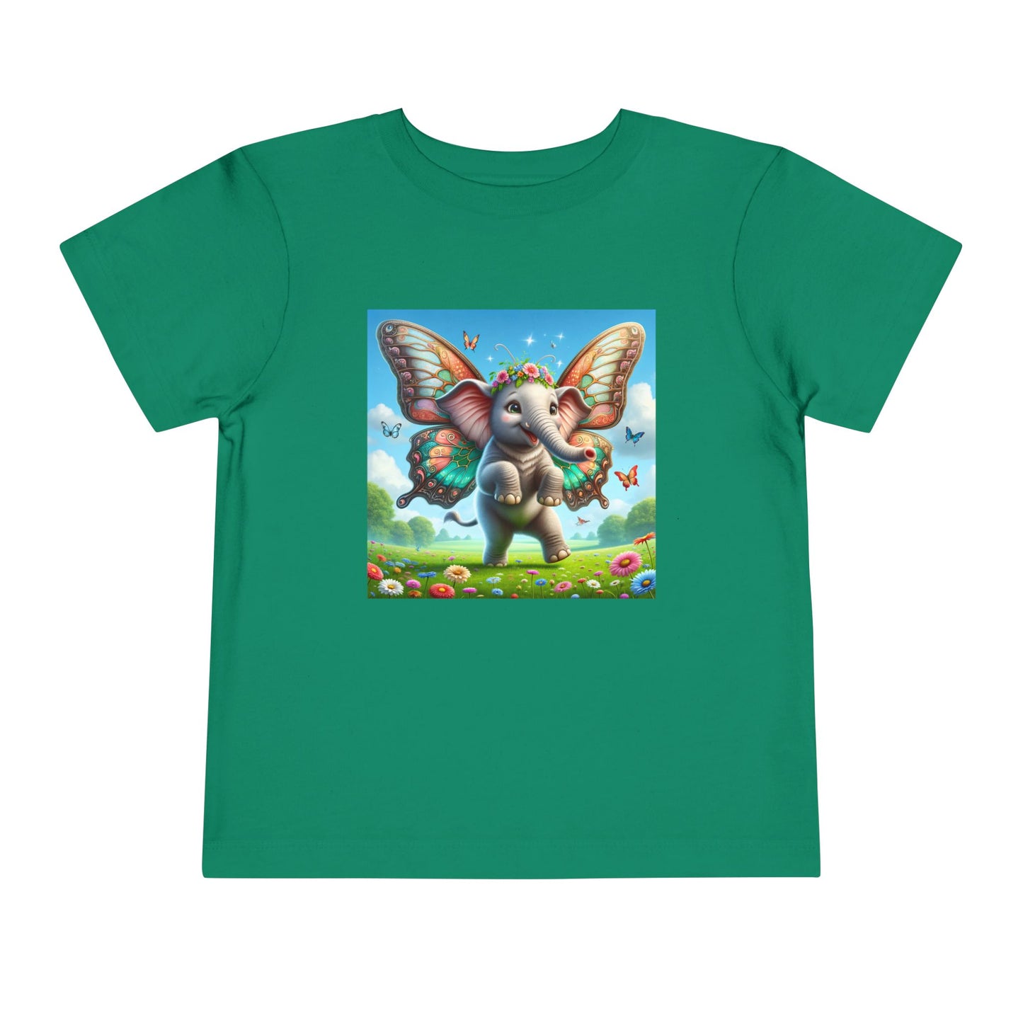 T-Shirt | Koszulka dla malucha | Krótki rękaw | Baśniowa fauna | Airavata | Słonik