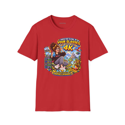 Glasses Galaxy - Softstyle T-Shirt