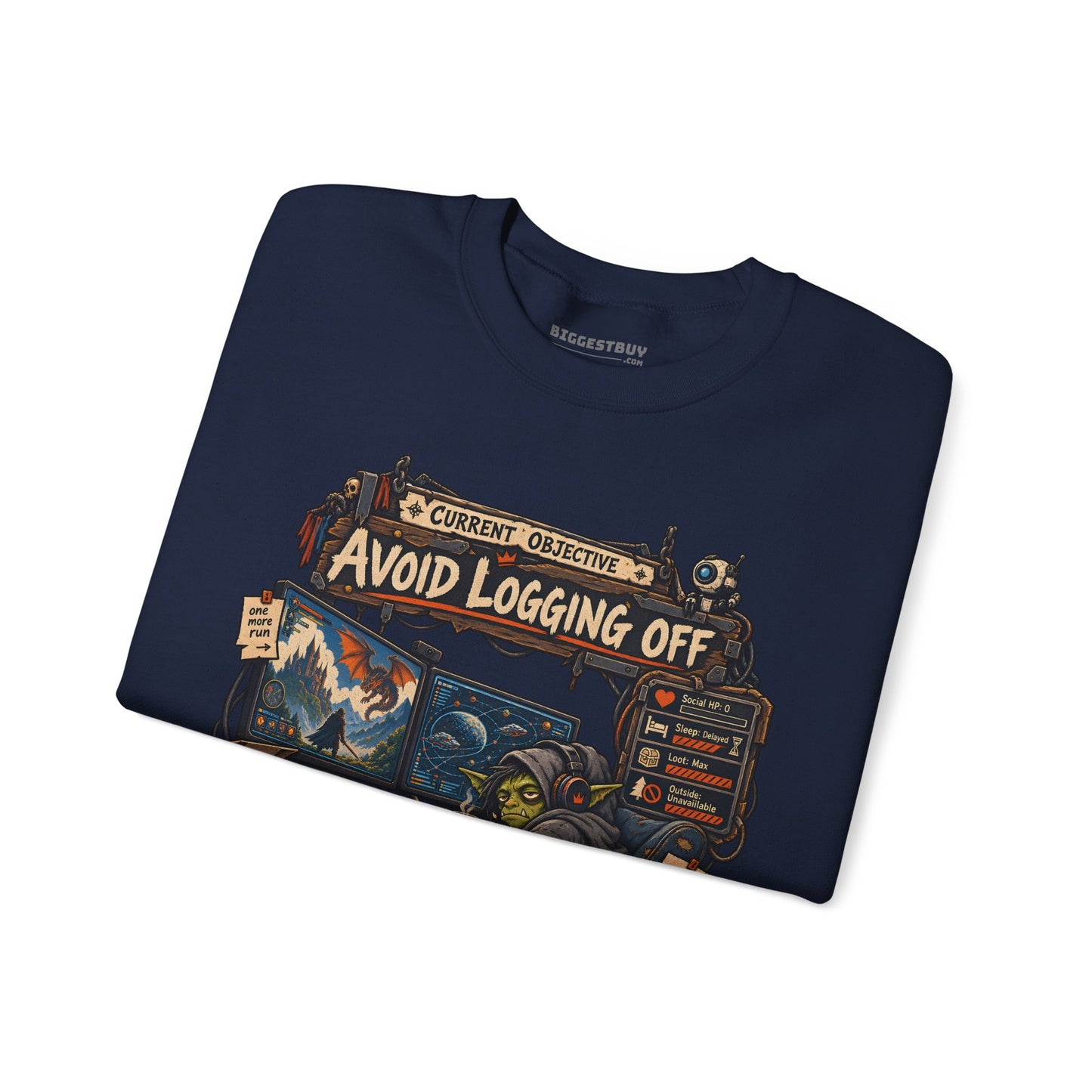 Logoff Dodge - Crewneck Sweatshirt