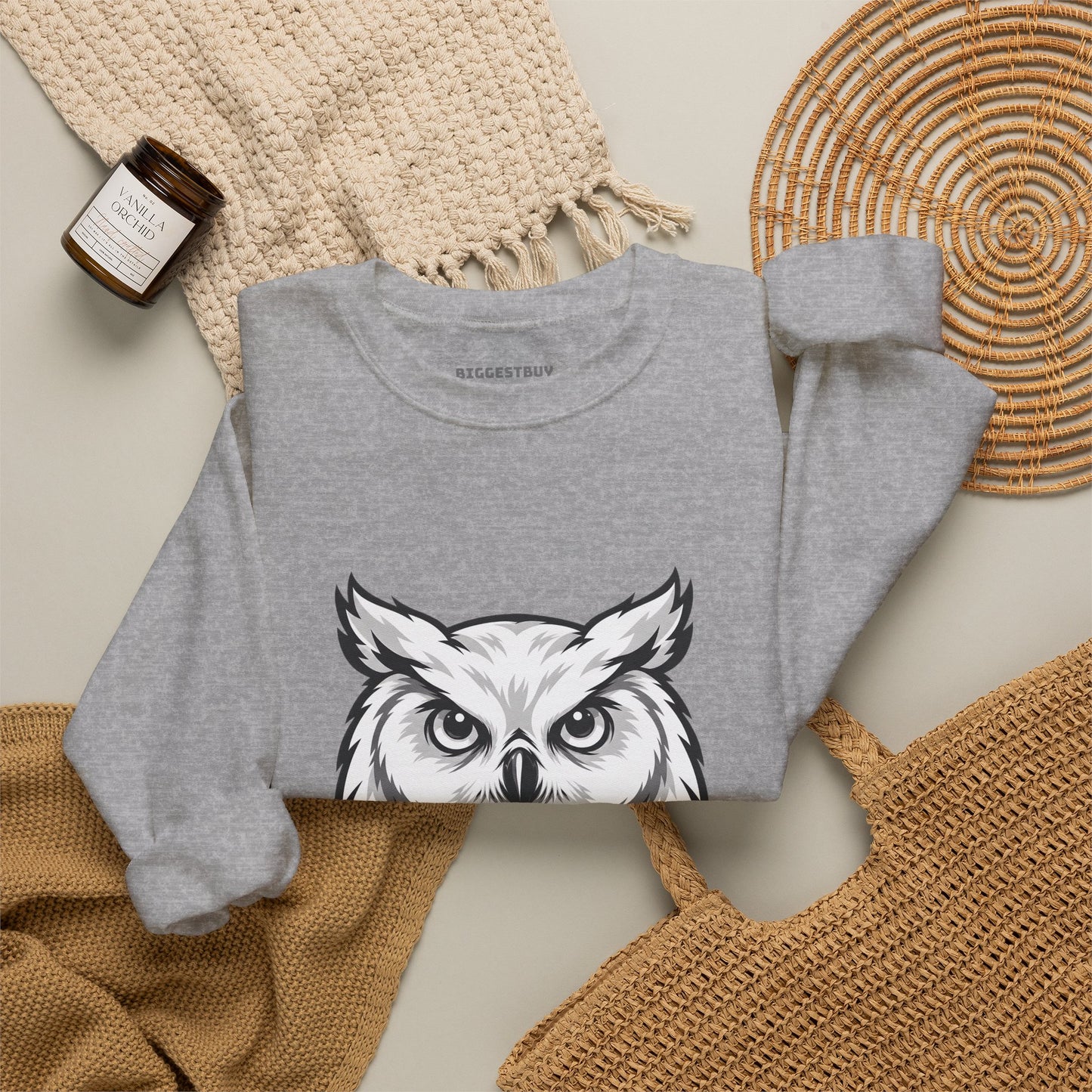 Owl Watch - Crewneck Sweatshirt