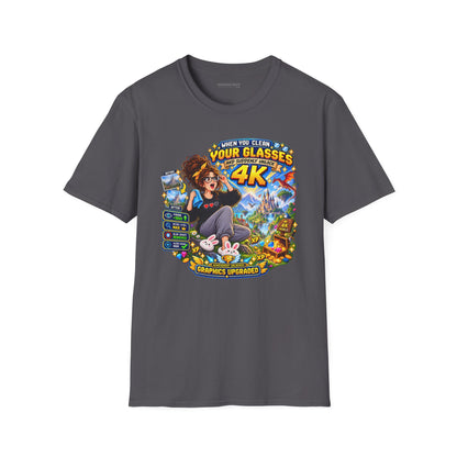 Glasses Galaxy - Softstyle T-Shirt