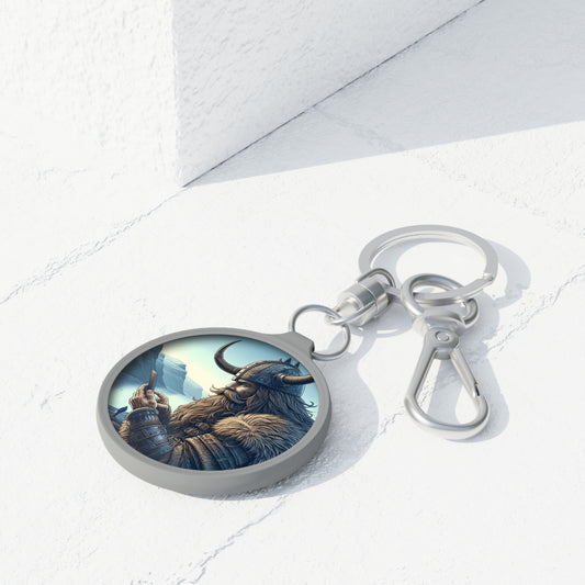 Round Keychain