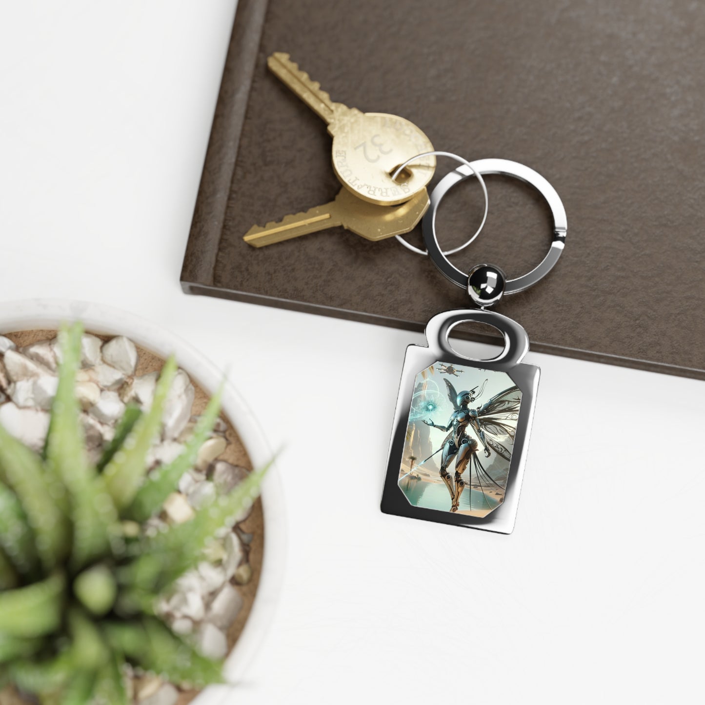 Rectangle Keychain