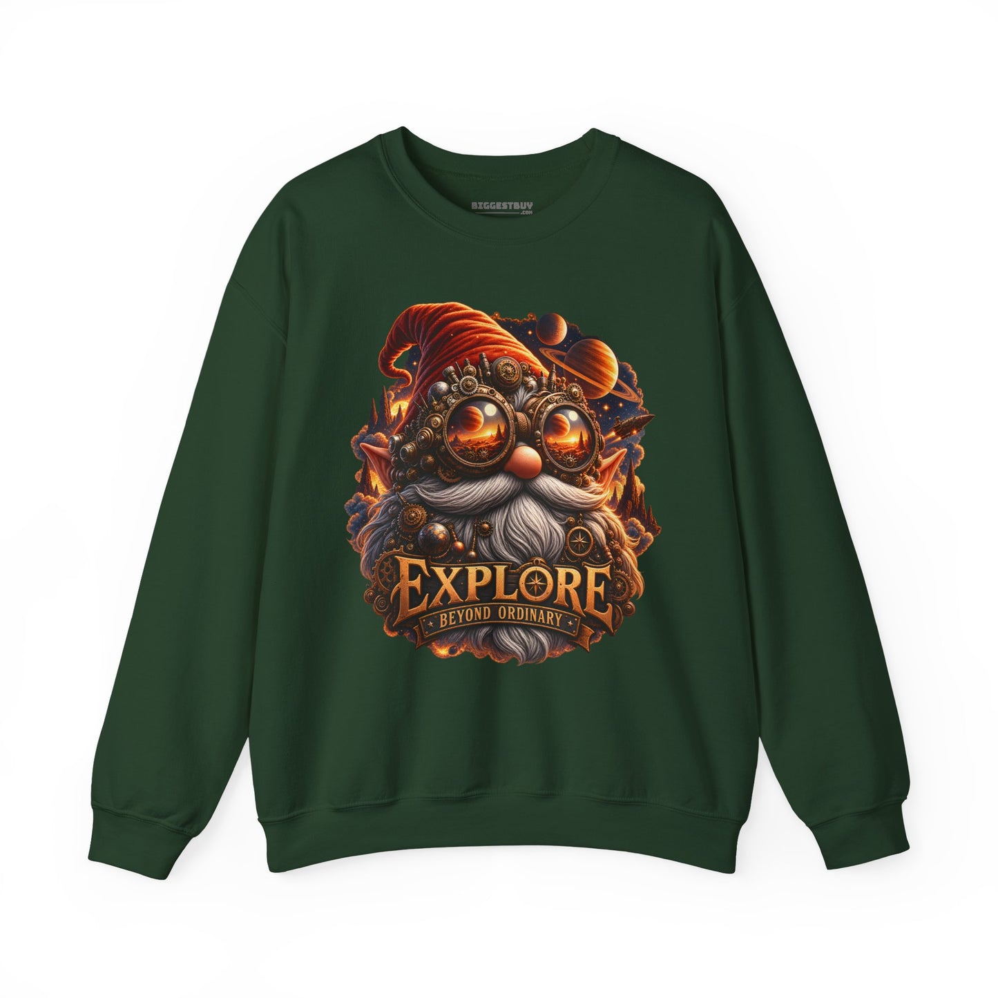 Clockwork Explorer - Crewneck Sweatshirt