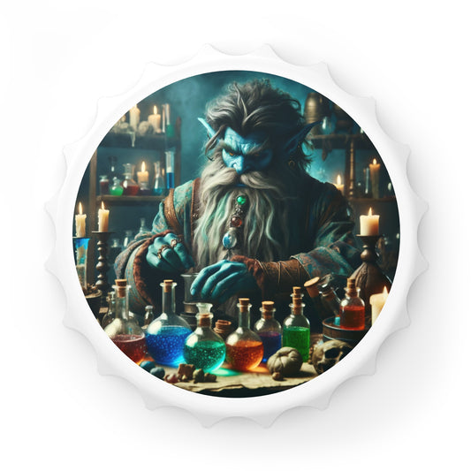 Abridor de Garrafa | Alquimia Mística | Djinn | Poções