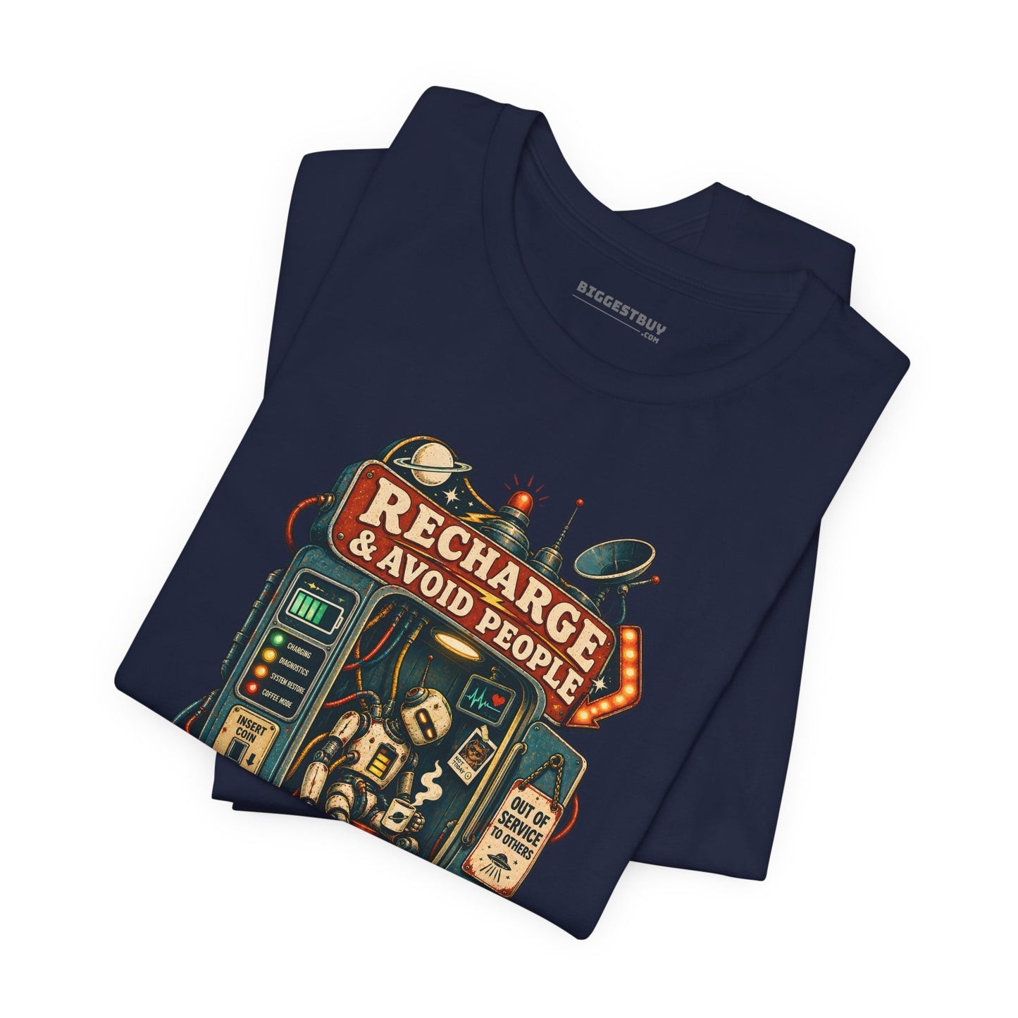 Social Recharge - Classic Jersey Tee