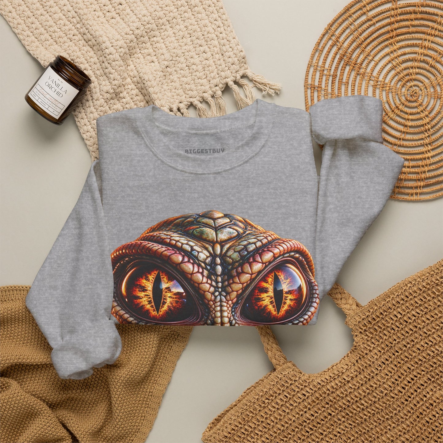 Alien Gaze - Crewneck Sweatshirt