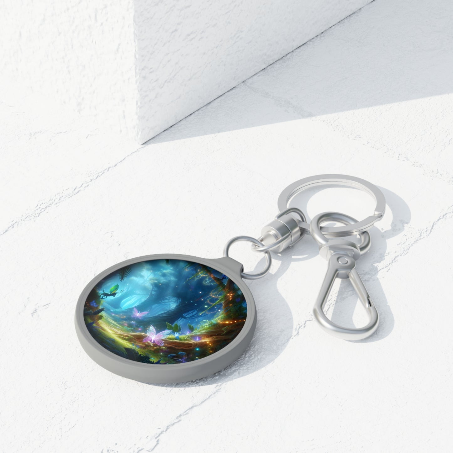 Round Keychain