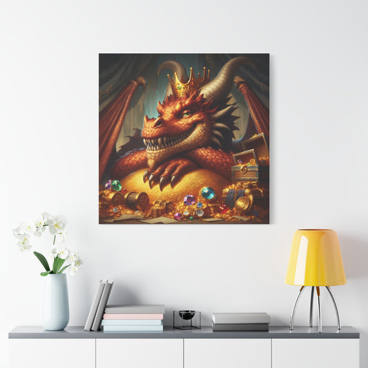 Płótno | Matowy | Nordycka Mitologia | Fafnir | Smok