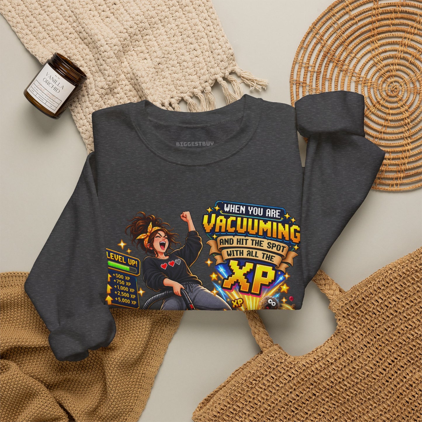 Vacuum Victory - Crewneck Sweatshirt