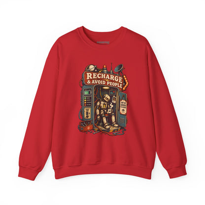 Social Recharge - Crewneck Sweatshirt