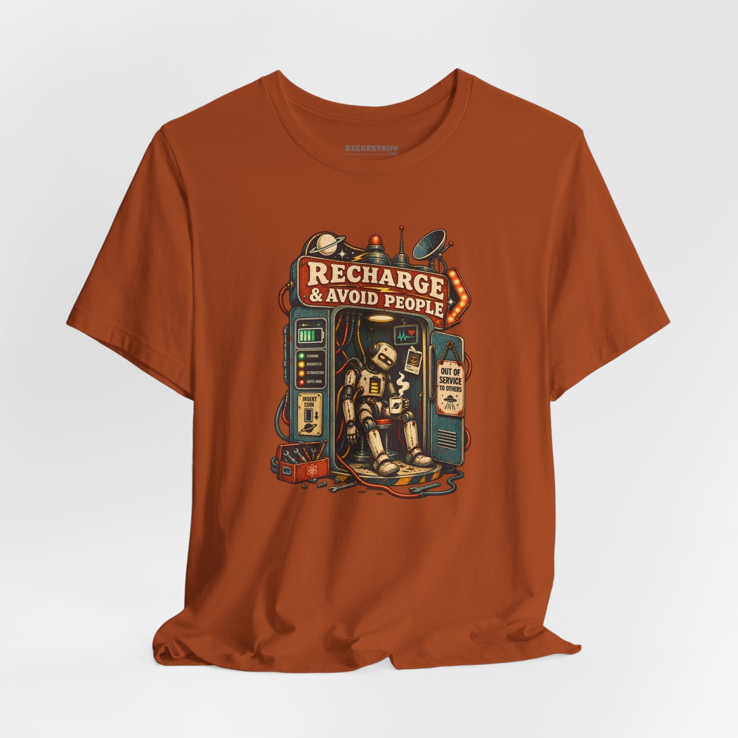 Social Recharge - Classic Jersey Tee