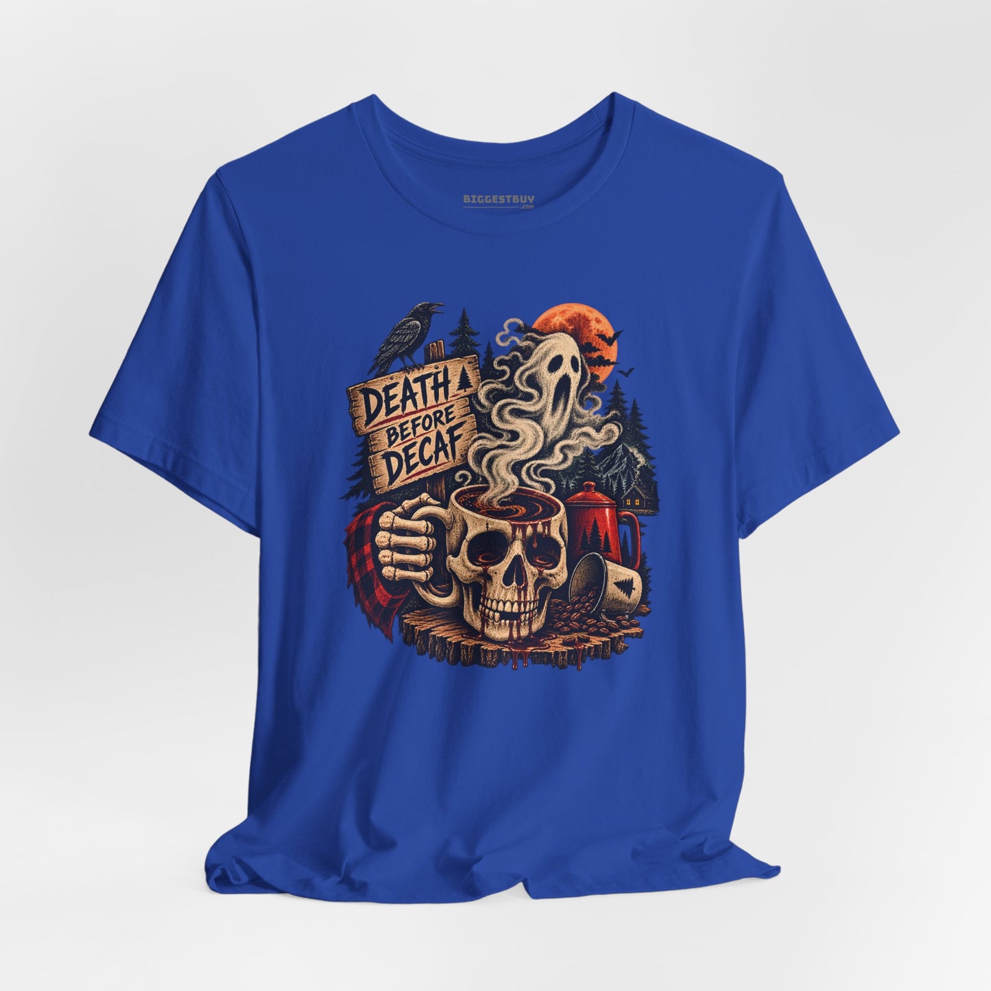Death Decaf - Classic Jersey Tee