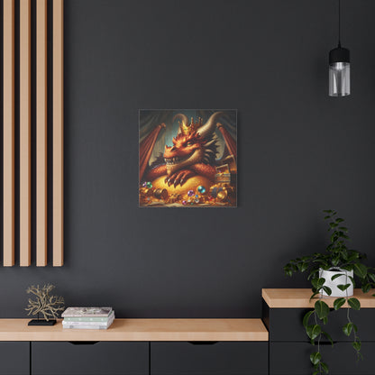 Płótno | Matowy | Nordycka Mitologia | Fafnir | Smok