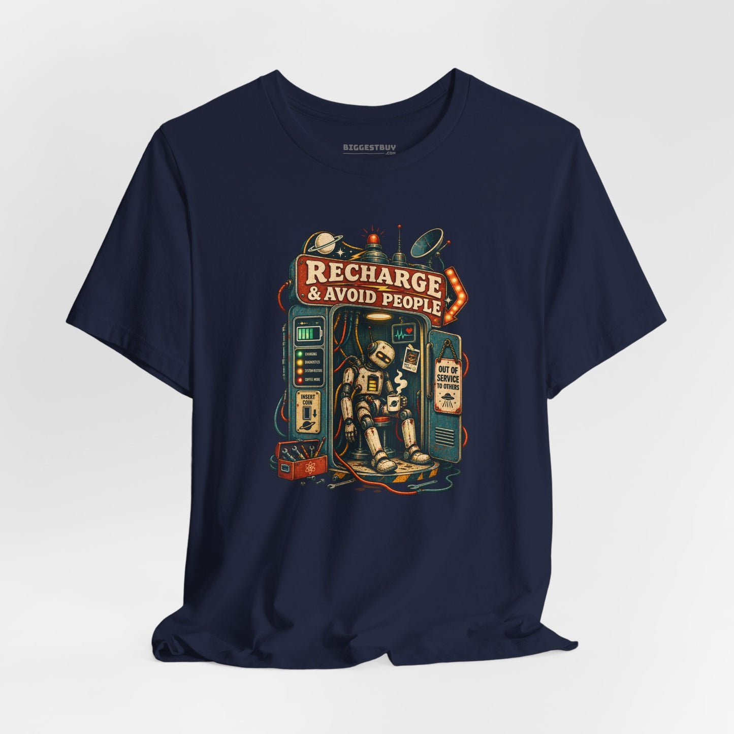 Social Recharge - Classic Jersey Tee