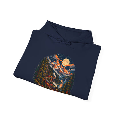 Midnight Rails - Pullover Hoodie