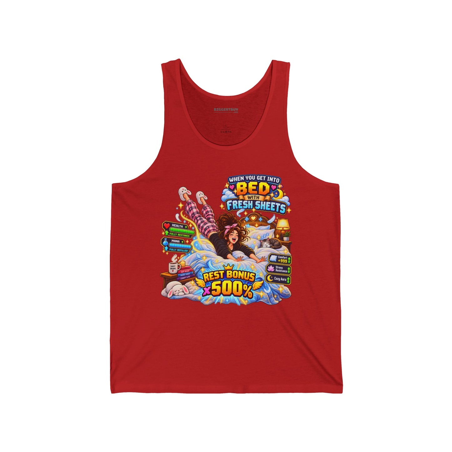 Sleepy Zone - Jersey Tank Top