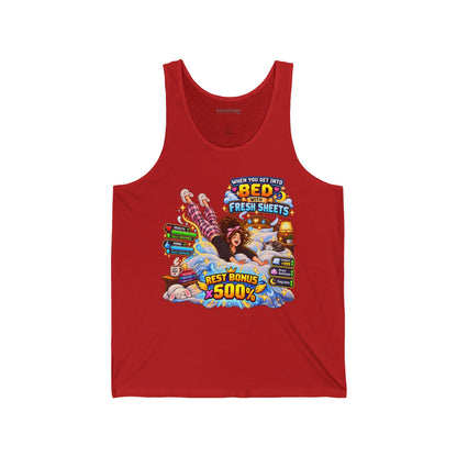 Sleepy Zone - Jersey Tank Top