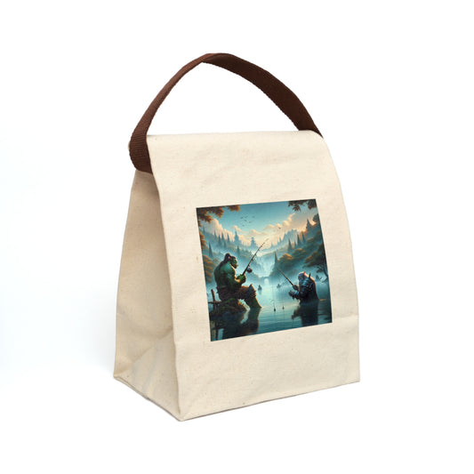 Bolsa de almuerzo | Lona | Con correa | Fantasía Racial | Tregua al Atardecer
