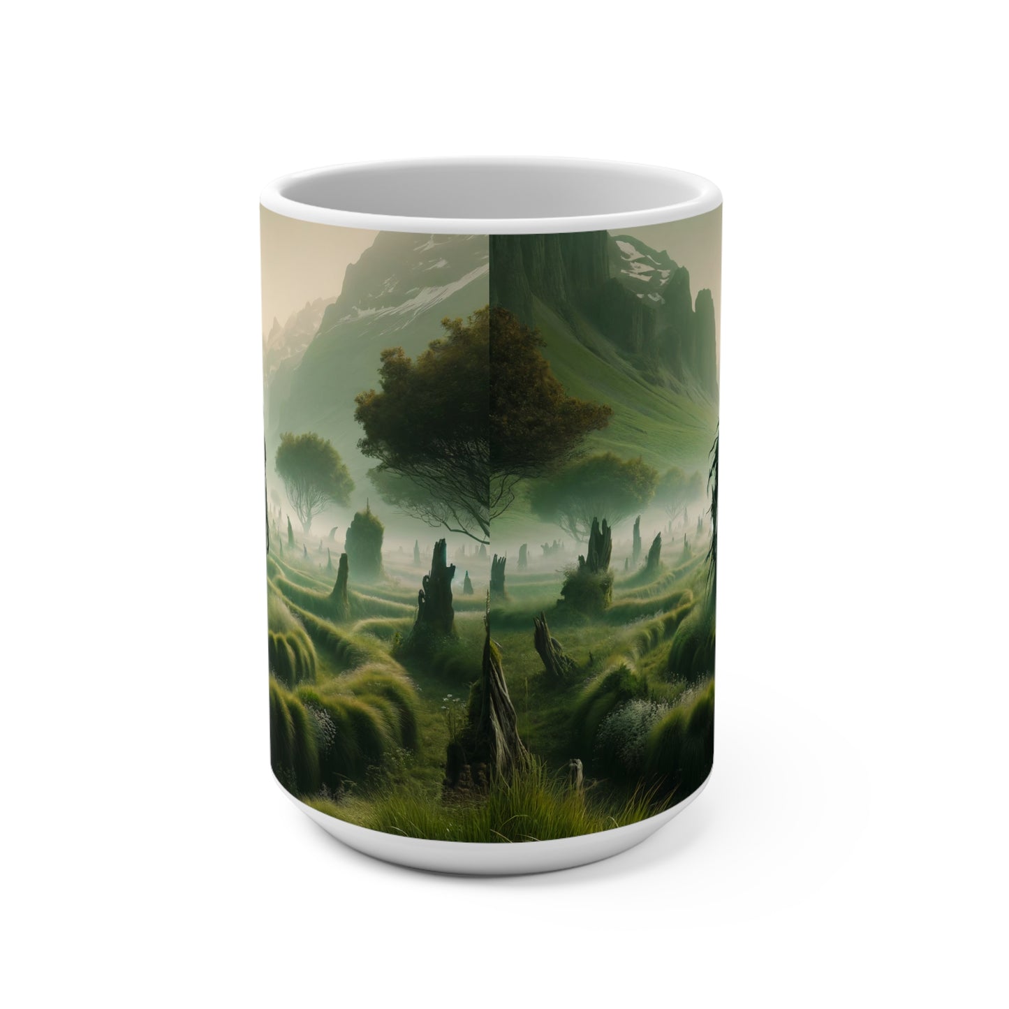 Tall Ceramic Mug