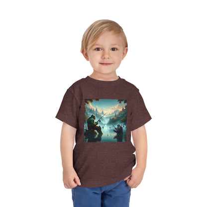 T-shirt | Peuter T-shirt | Korte mouw | Heldensage | Interraciale Vriendschap