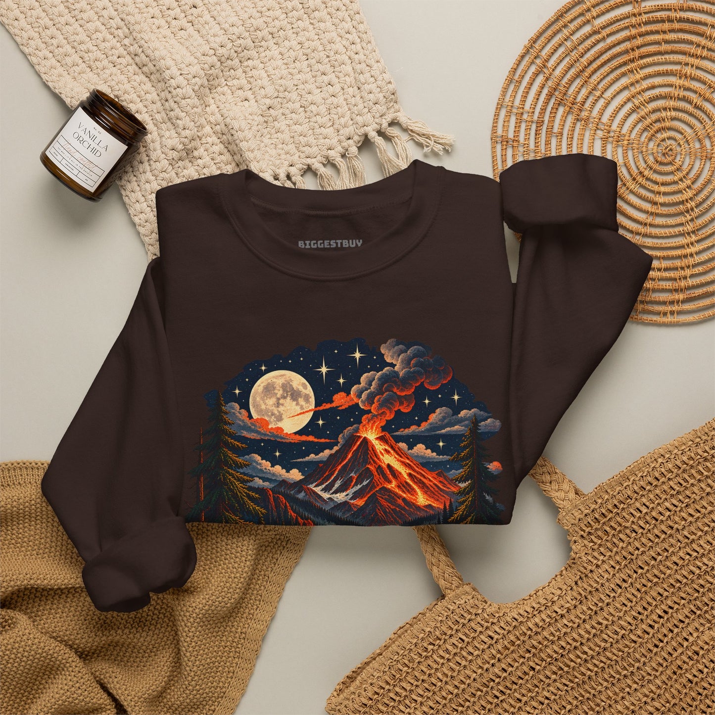 Volcanic Visions - Crewneck Sweatshirt