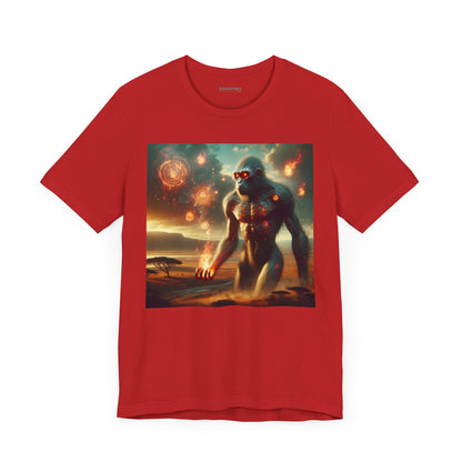 T-shirt | Unisex | Jersey T-shirt | Korte mouw | Oeroud Titan | Vuurmythologie | Kolossus