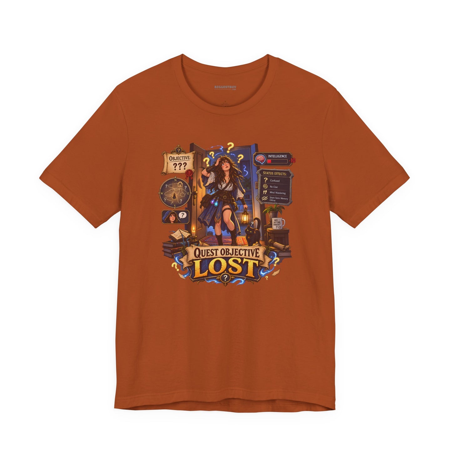Quest Lost - Classic Jersey Tee