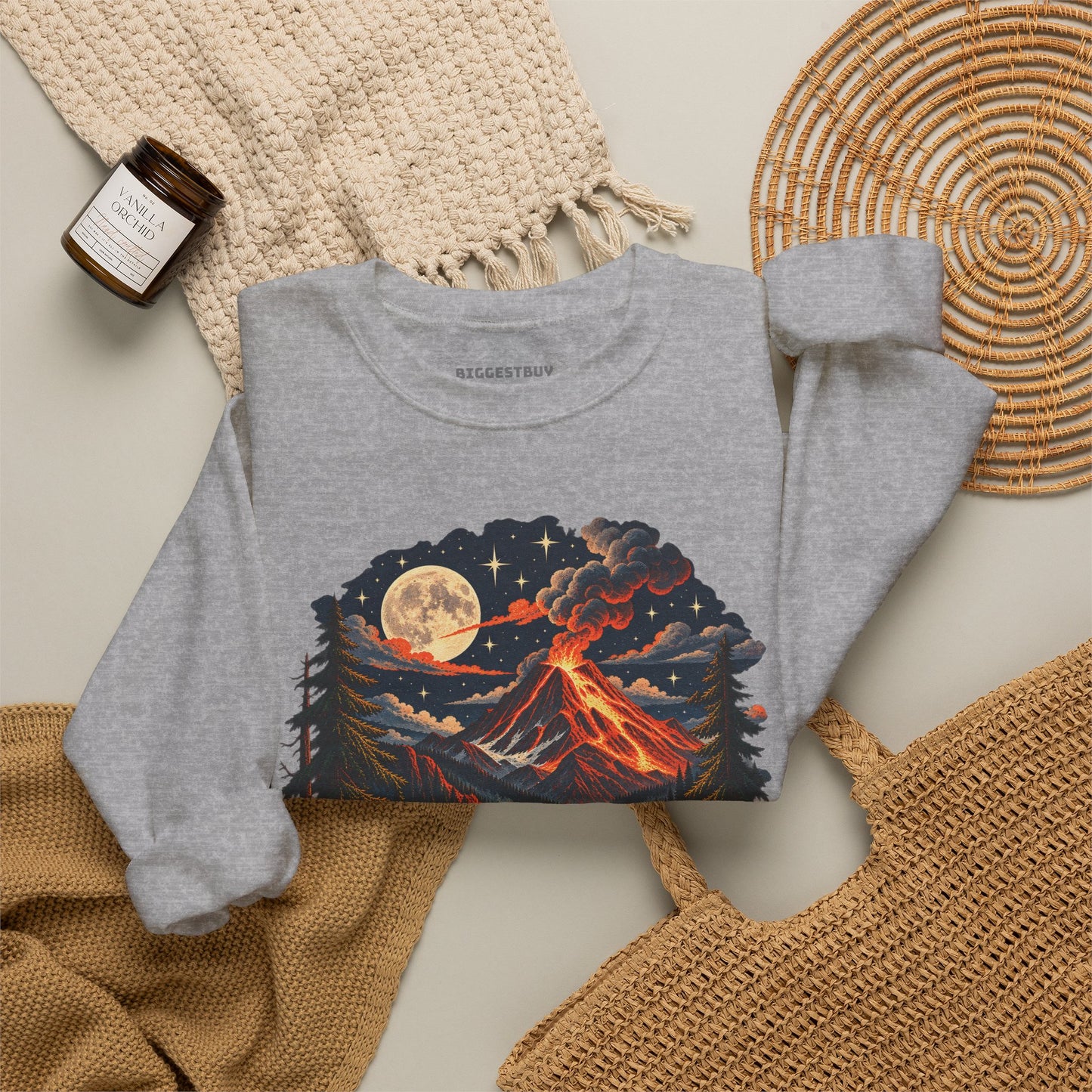 Volcanic Visions - Crewneck Sweatshirt