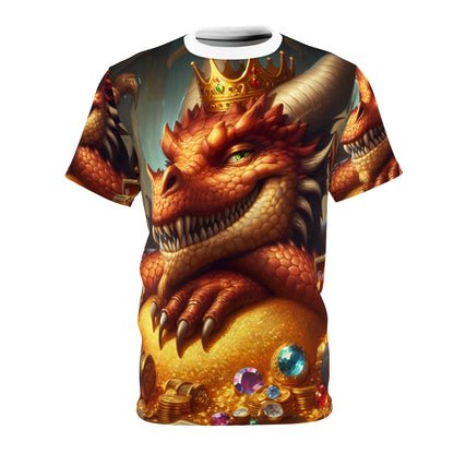 T-Shirt | Nadruk na całej powierzchni | T-shirt unisex | Nordycka Mitologia | Fafnir | Smok
