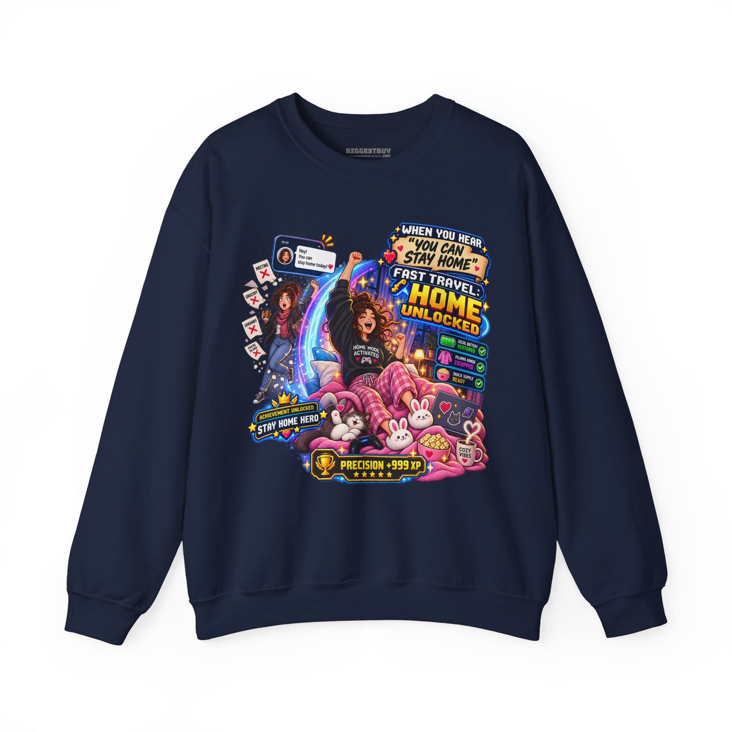 Quarantine Vibe - Crewneck Sweatshirt