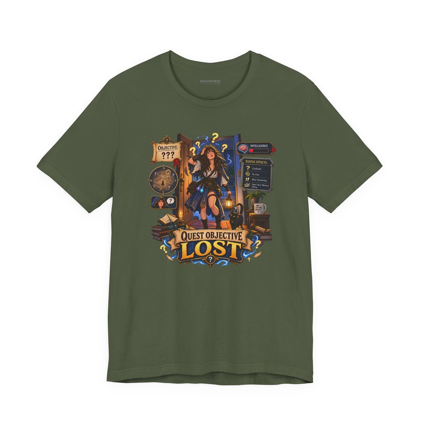 Quest Lost - Classic Jersey Tee